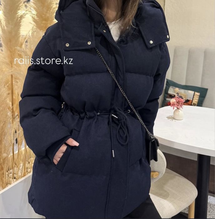 Зимний синний куртка