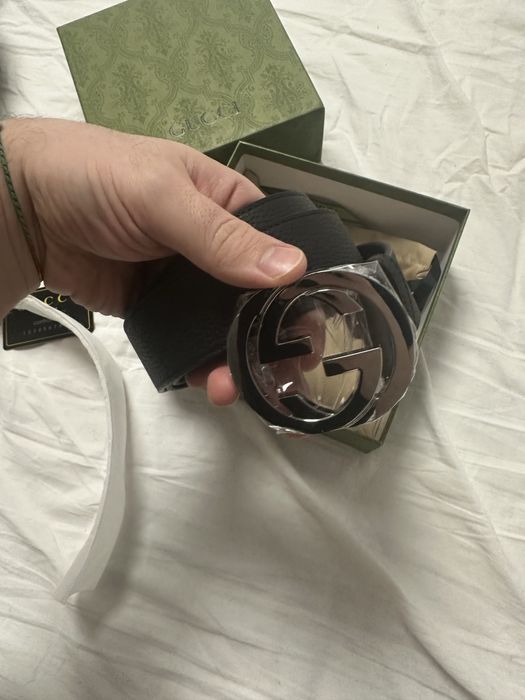 Curea Gucci Originală – 120 cm – Nouă, cu cutie