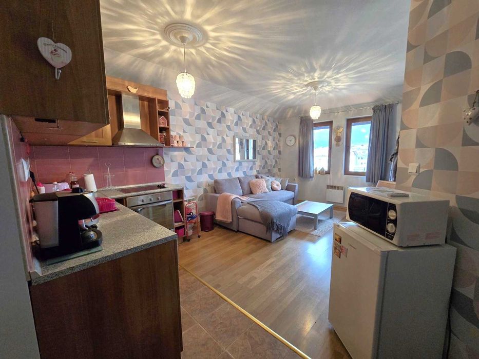 Двустаен апартамент под наем в комплекс Еделвайс