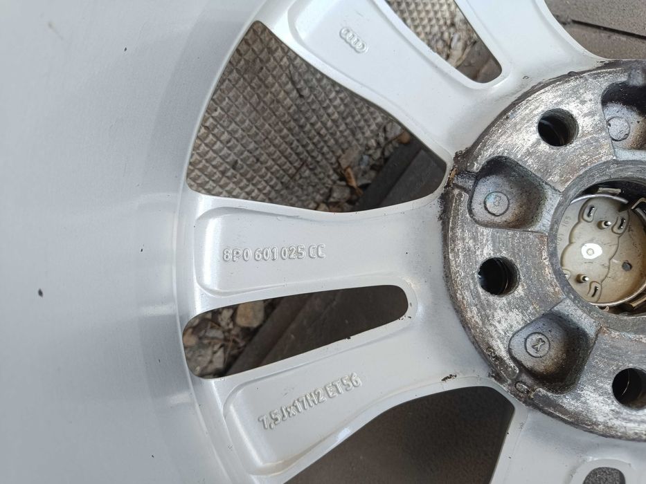 ОРИГИНАЛНИ джанти 17 ' цола 5x112 57,1 AUDI A3 / АУДИ А3 VW 7,5J 5х112