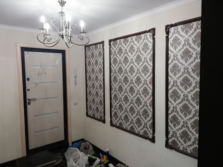 Поклейка   обоев