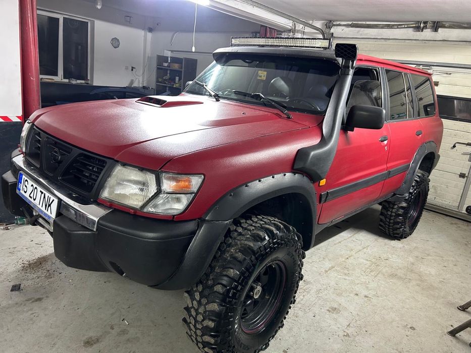Nissan Patrol M 57 Piele Troliu Silverstone Variante Auto