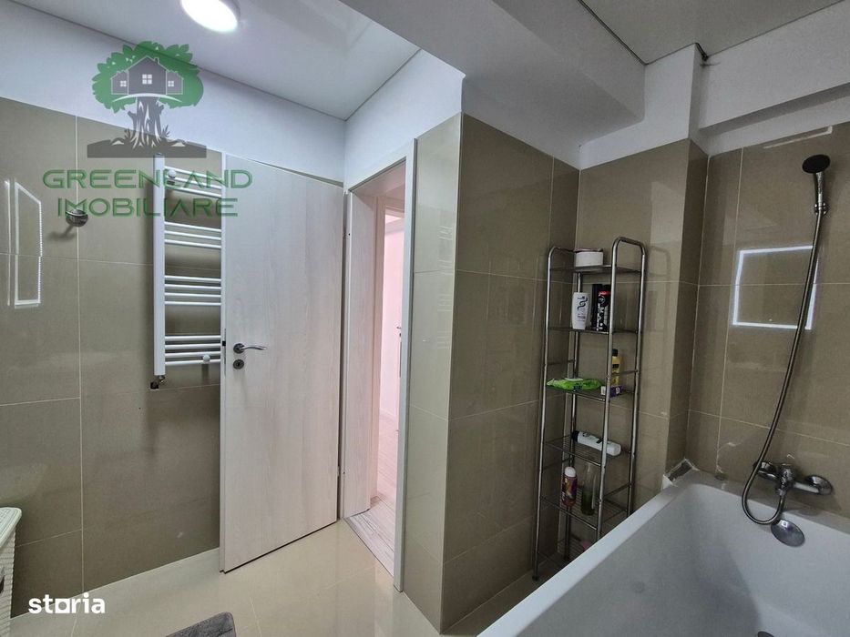 Ap 2 Camere, Mobilat si Utilat,Bloc NOU, LIFT, etaj 3, Parcare, Bucium