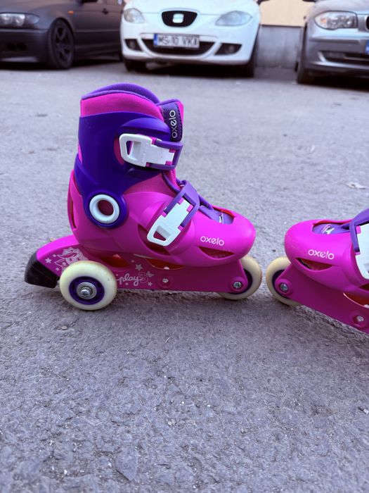 Role copii Oxelo Play 3 – mărime reglabilă 26–28