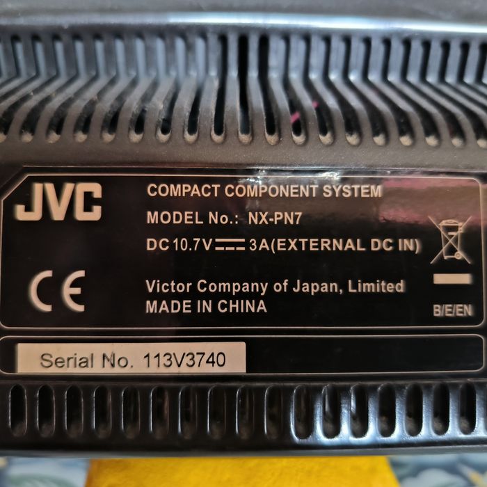Sistem audio JVC NX-PN7