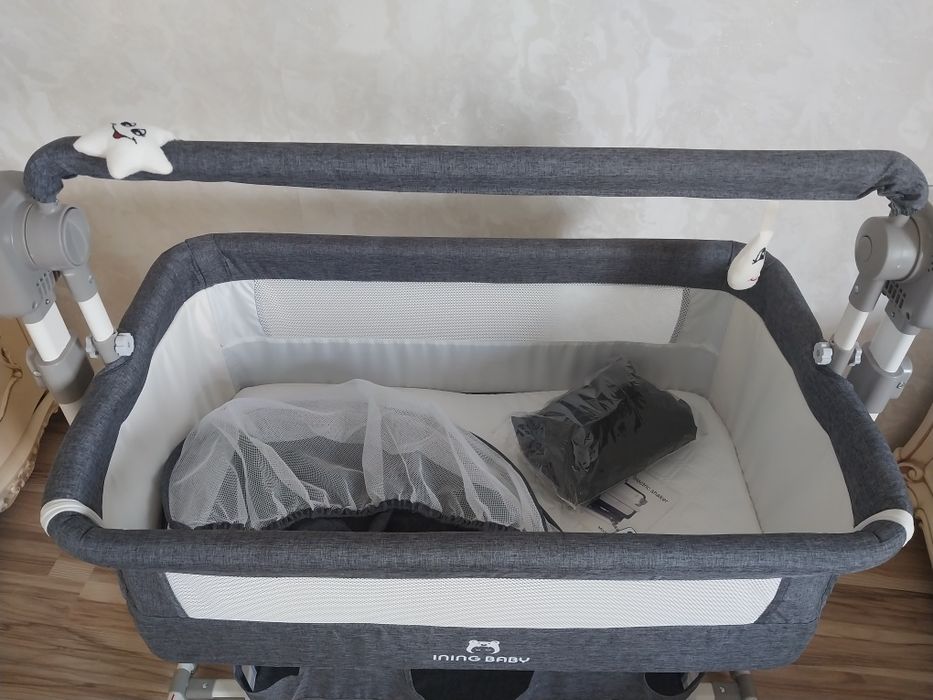 Манеж-кровать, электро-качением!