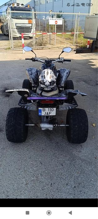 Yamaha raptor 700 R inmatriculat cu nr AUTO