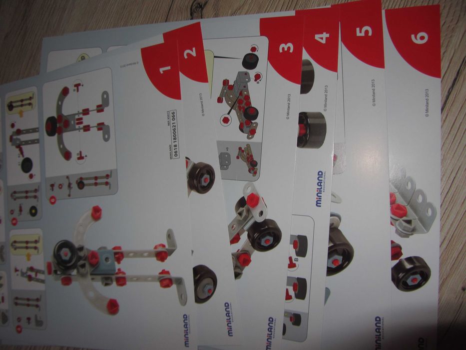 Конструктор miniland - Машини,с  модели