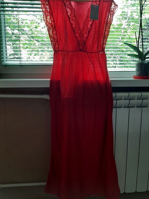 Луксозни дамски нощници домашна рокля