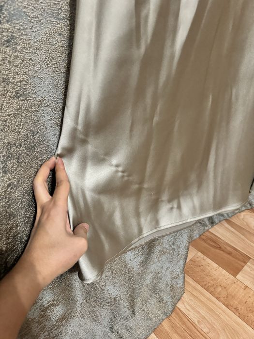 Платье атласное Zara