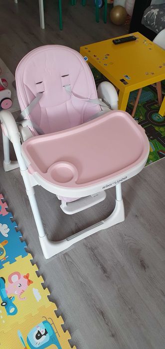 Столче за храненe KikkaBoo - Pastello, розово