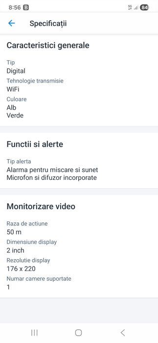 Baby monitor mappy