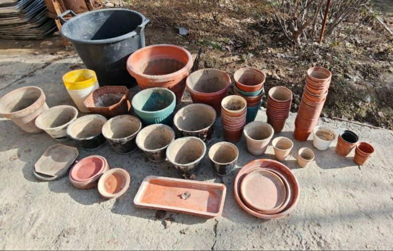 Горшки для цветов разные, хар хил тувак гул учун