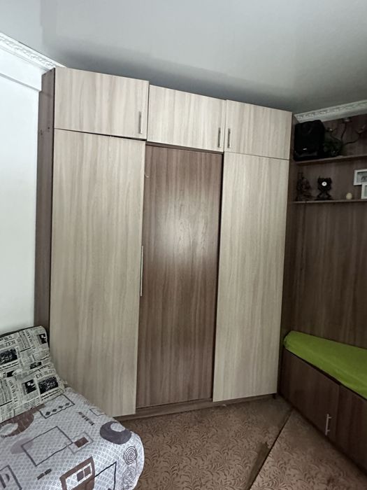 Шкаф/Гардероб + угловой диван с ящиками + стенка