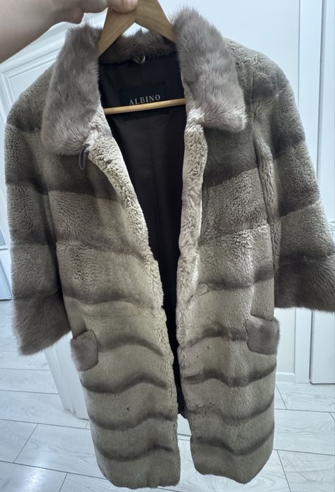 Шуба бобер натуральный