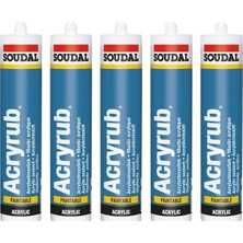 Soudal Acryrub — это акриловый герметик