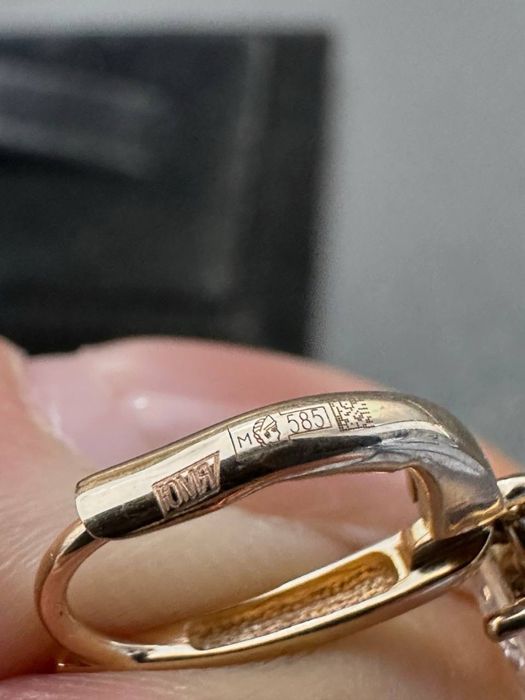 Золото 585  Серьги