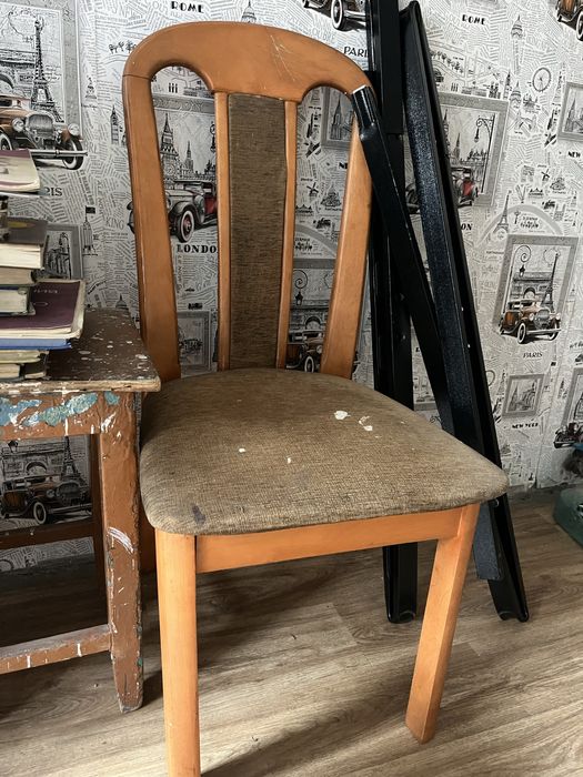 Советский стул дерево фанера