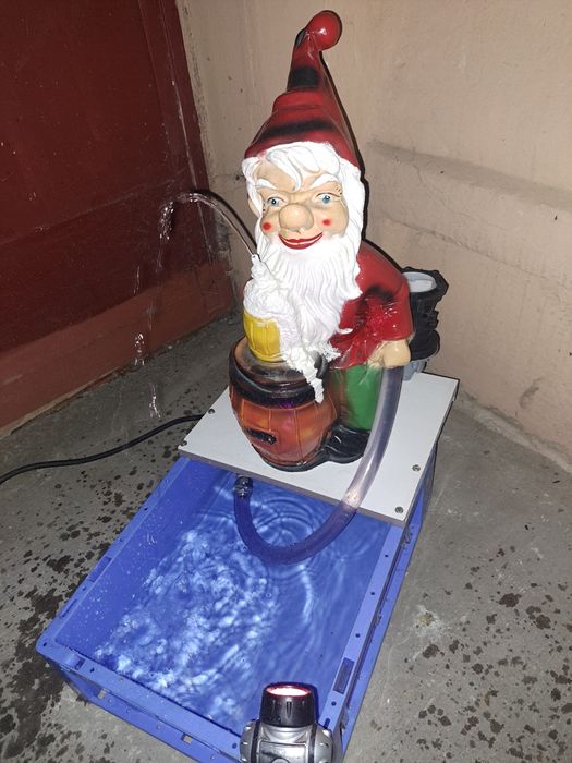 Fântână arteziană, pitic de gradină artezian