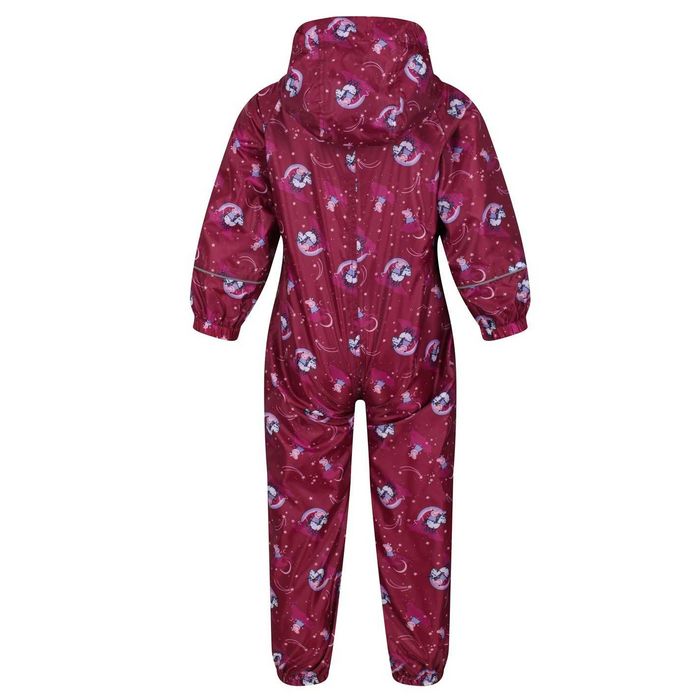 Уникален детски комплект за дъжд Regatta Pig Waterproof Pobble Suit  от 2 до 6 години