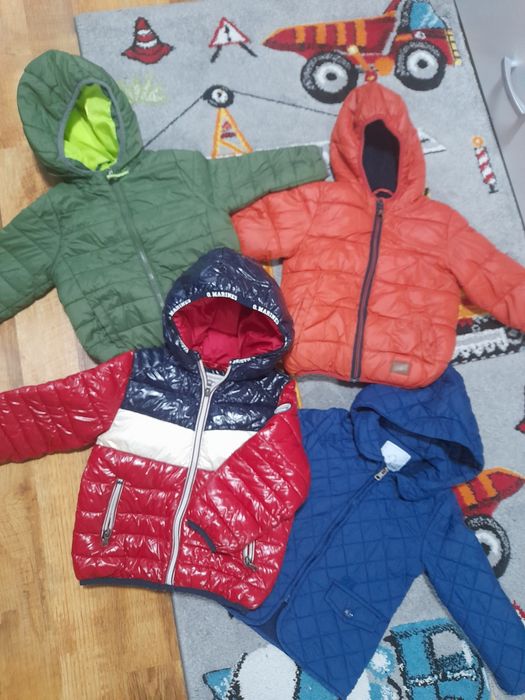 Зимни и преходни якета момче 2-3г