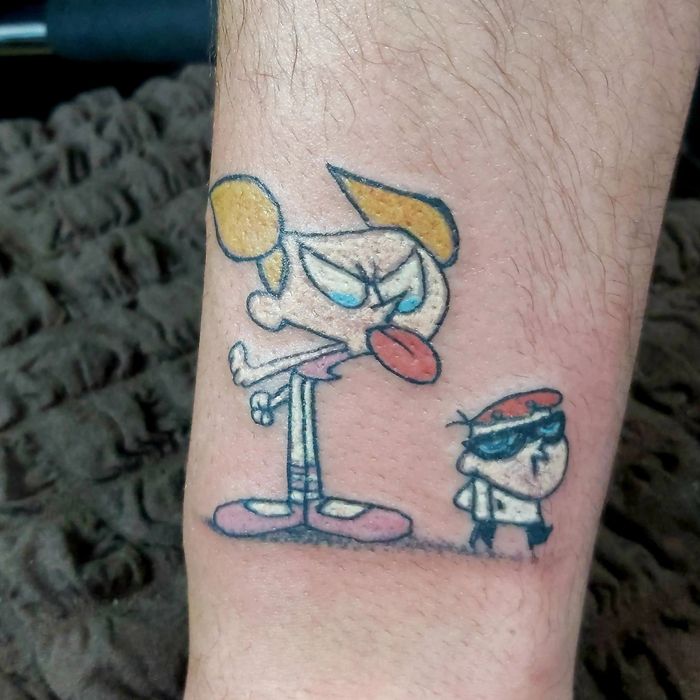 Tatuaje permanente.