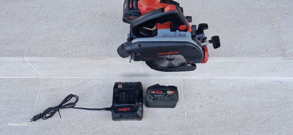 Mafell circular pe acumulator