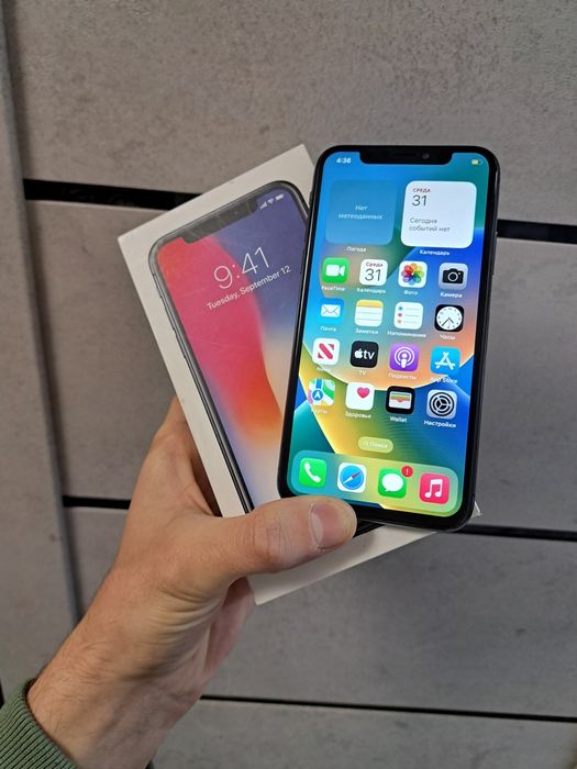 iphone X память 64gb Face id всё работает