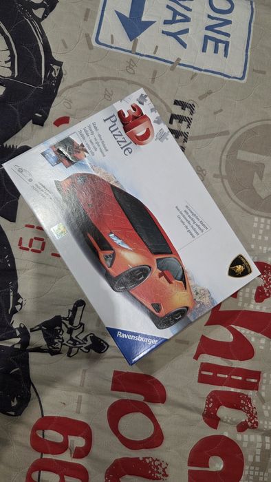 Продавам 3D пъзел Lamborghini Huracan EVO червено Ravensburger