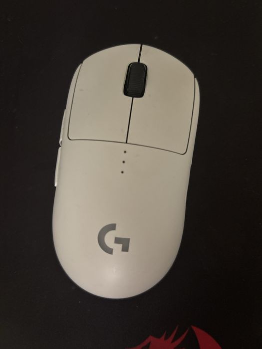 Logitech G Pro Wireless - бяла - отлично сьстояние