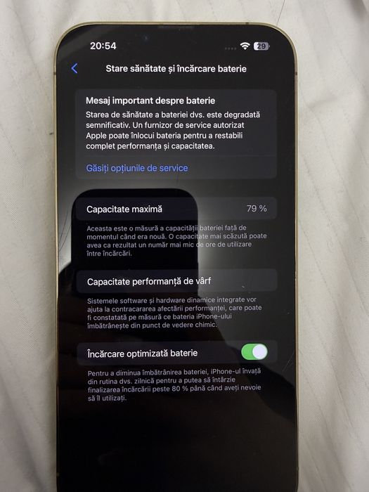 iPhone 13 Pro Max 128GB Auriu | Preț Avantajos | Neverlocked | Foto Real