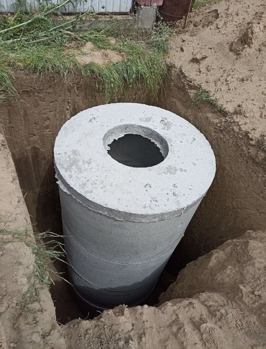 Бетонные кольца под ключ для септика