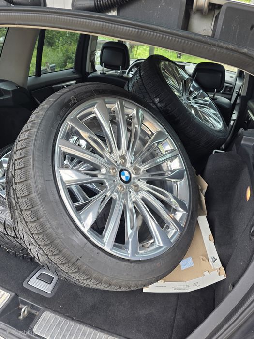 Jante g11 g12 originale cromate r20 cu cauciucuri noi 1200euro