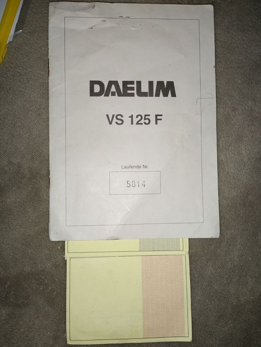 Daelim 125 Чопър