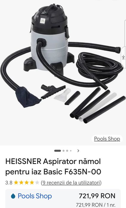 Aspirator  HEISSNER.  Karcher. Bissell