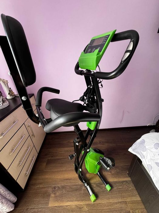 Bicicleta Pliabila 2 în 1 Rezistenta 8 Nivele Elastice pentru Brate