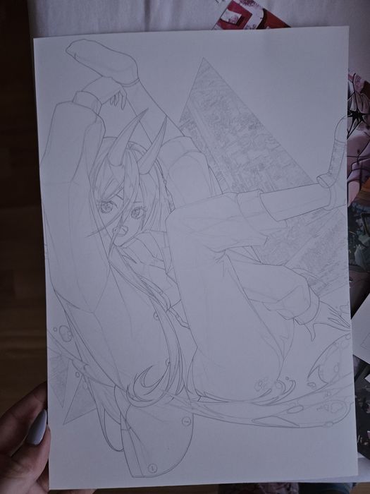 Скици за оцветяване Chainsaw Man