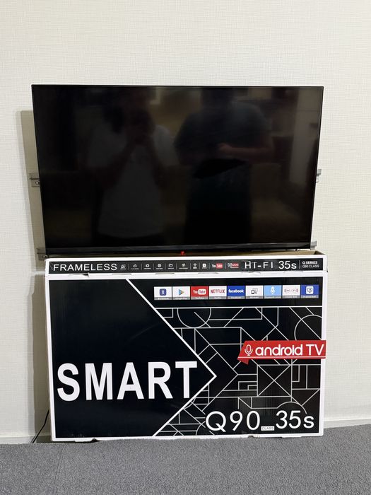 Смарт тв почти новый 65тыс