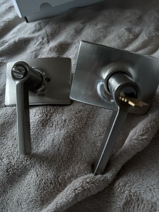 Set maner usa plus cheie, inox, model SUA