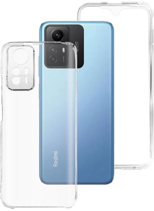Прозрачен 360 Градуса Кейс за Xiaomi Redmi Note 12S 4G Супер Защита