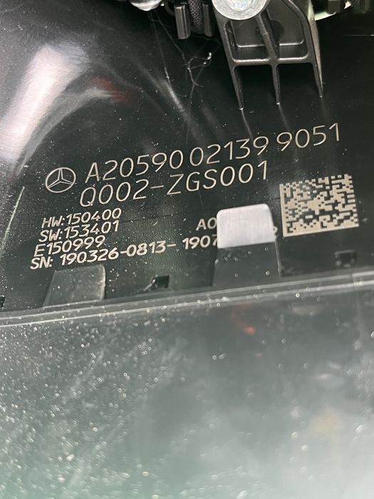 Spira volan / SZL Mercedes GLC , C Class W205