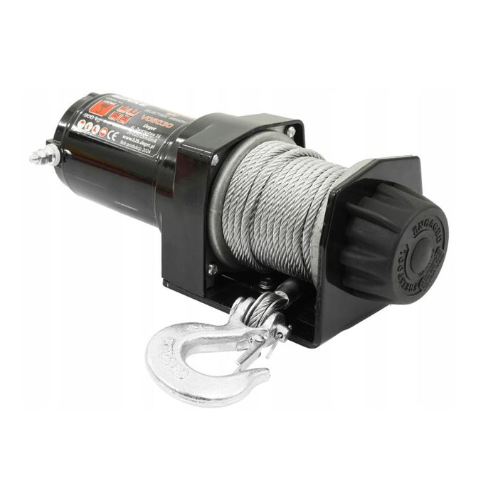 Troliu electric 12 V 125 A,tragere maxima 3000 l, capacitate ridicare