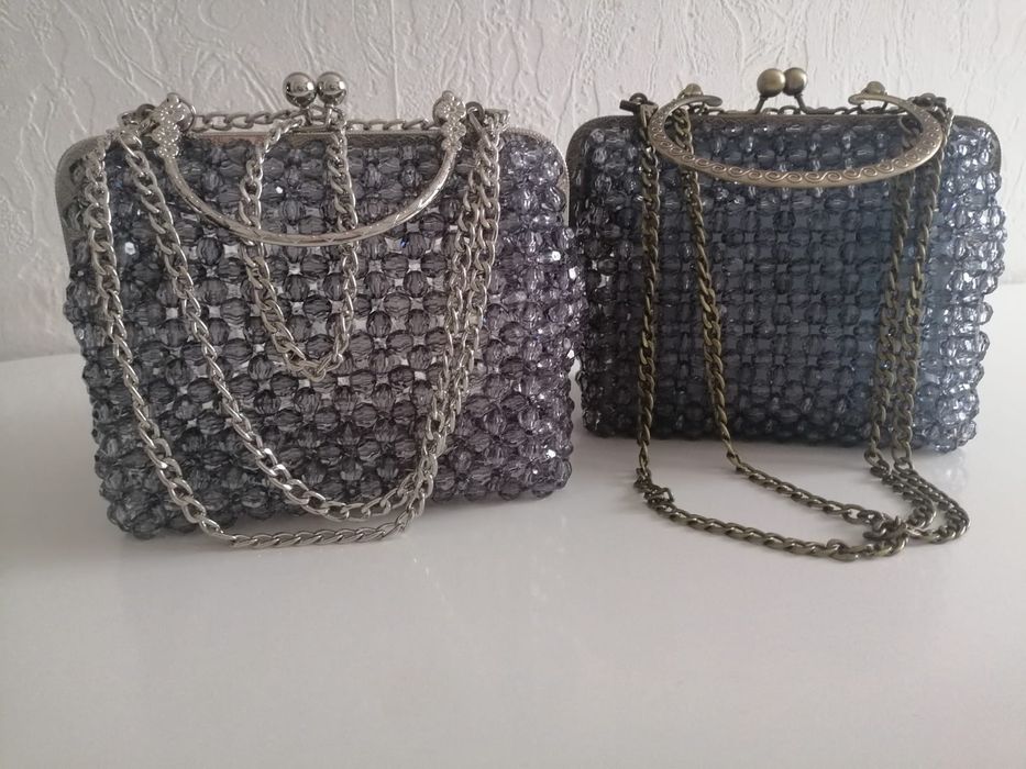 Сумка из бусин. Ручная работа