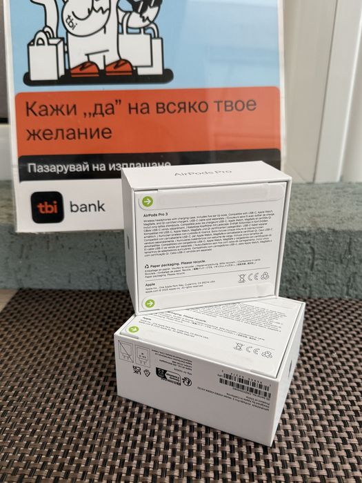 ЛИЗИНГ*20лв/м AIRPODS PRO (3ND GEN USB-C) MagSafe charging слушалки 3