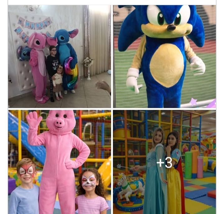 Rumi k pop  Spiderman,Mascote Mikey și Minnie Unicorn, Hello Kitty ,Sonic, Hulk...Lillo și Stitch