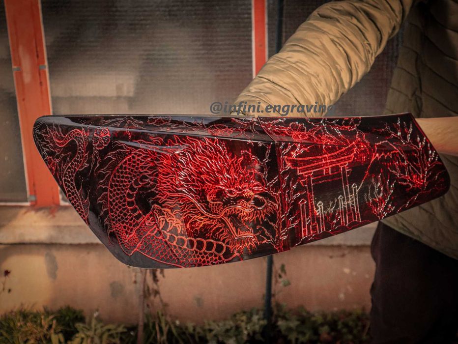 Стопове за Lexus IS Гравирани