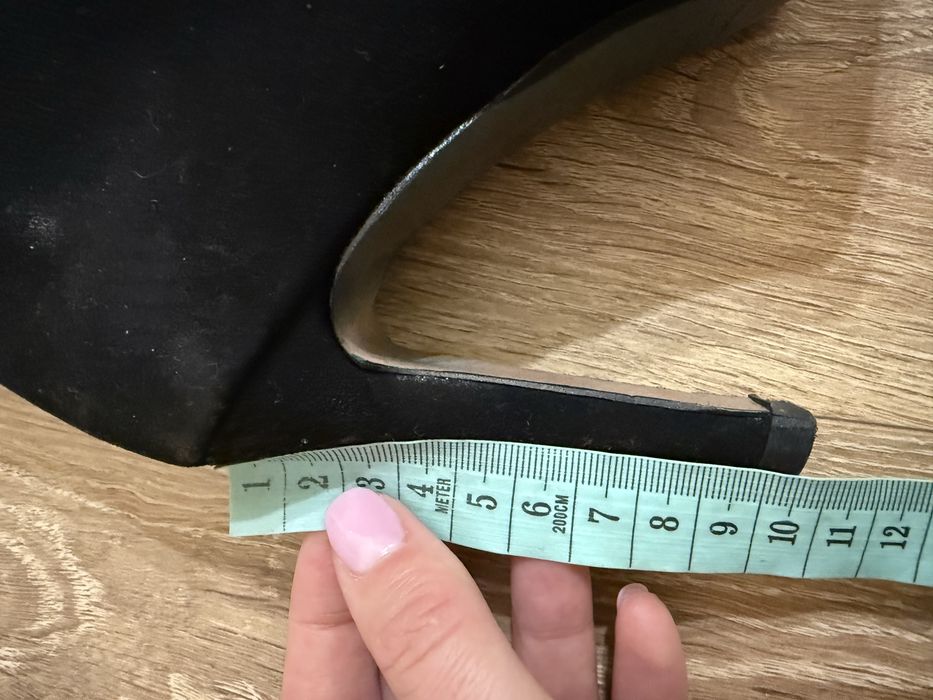 Botine stiletto piele intoarsa
