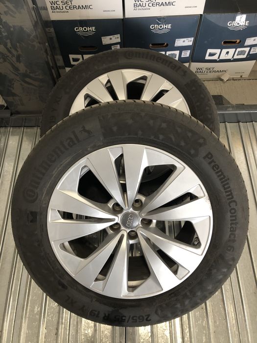 Set Roti Audi Q8, Q7, Q5, e-tron, jante ‘19 cu anvelope vara 265 55 19