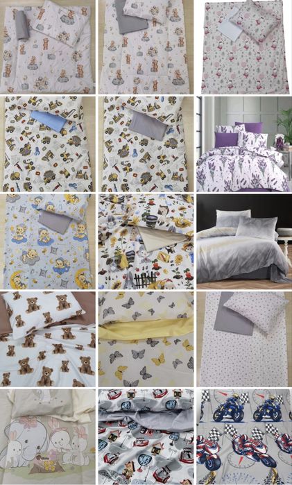 Спални детски/ бебешки комплекти