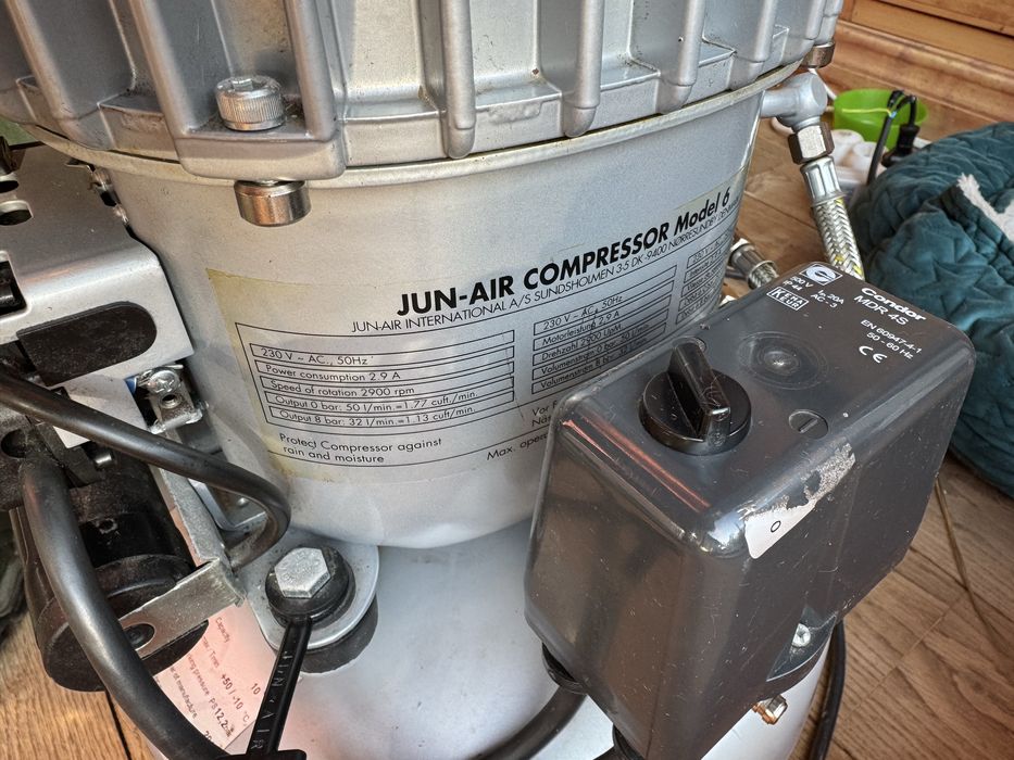 compresor witschi junair model 6